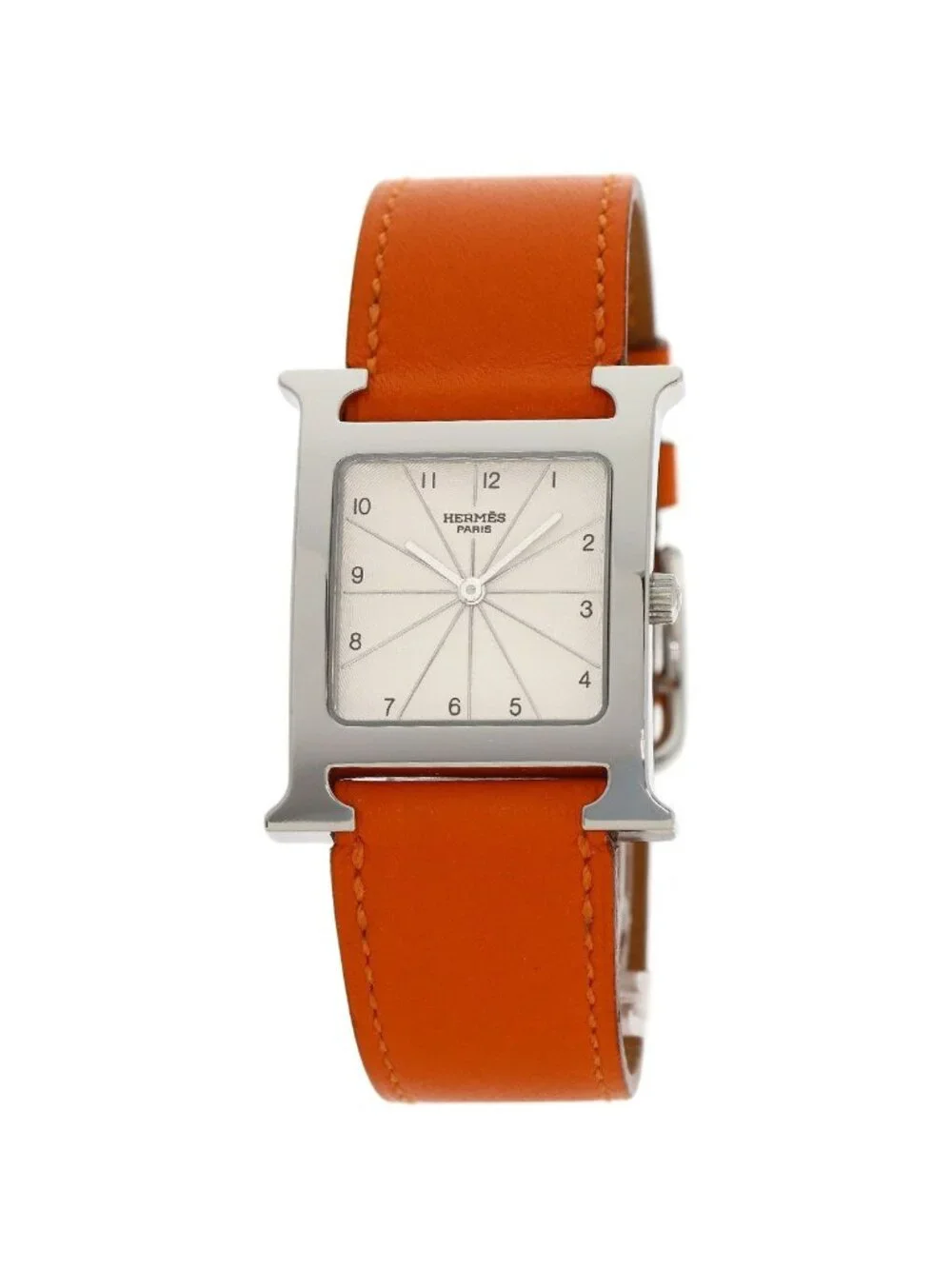 Hermes Watch SS Leather